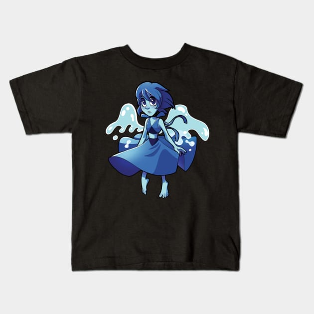 Ocean Gem Kids T-Shirt by WhiteTreeFox